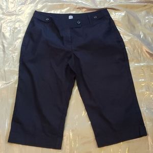 ~ Studio 1940 Women's Dark Blue/Black Capri …